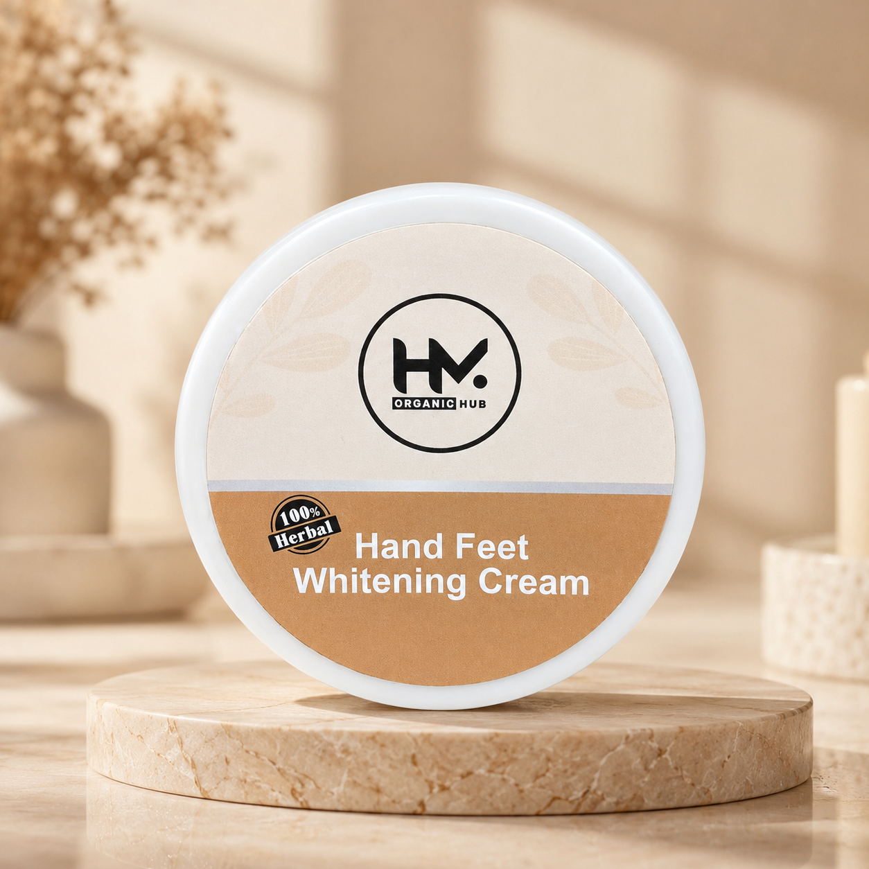 Hand & Feet Whitening & Brightening Cream for Dark Skin (75ML)