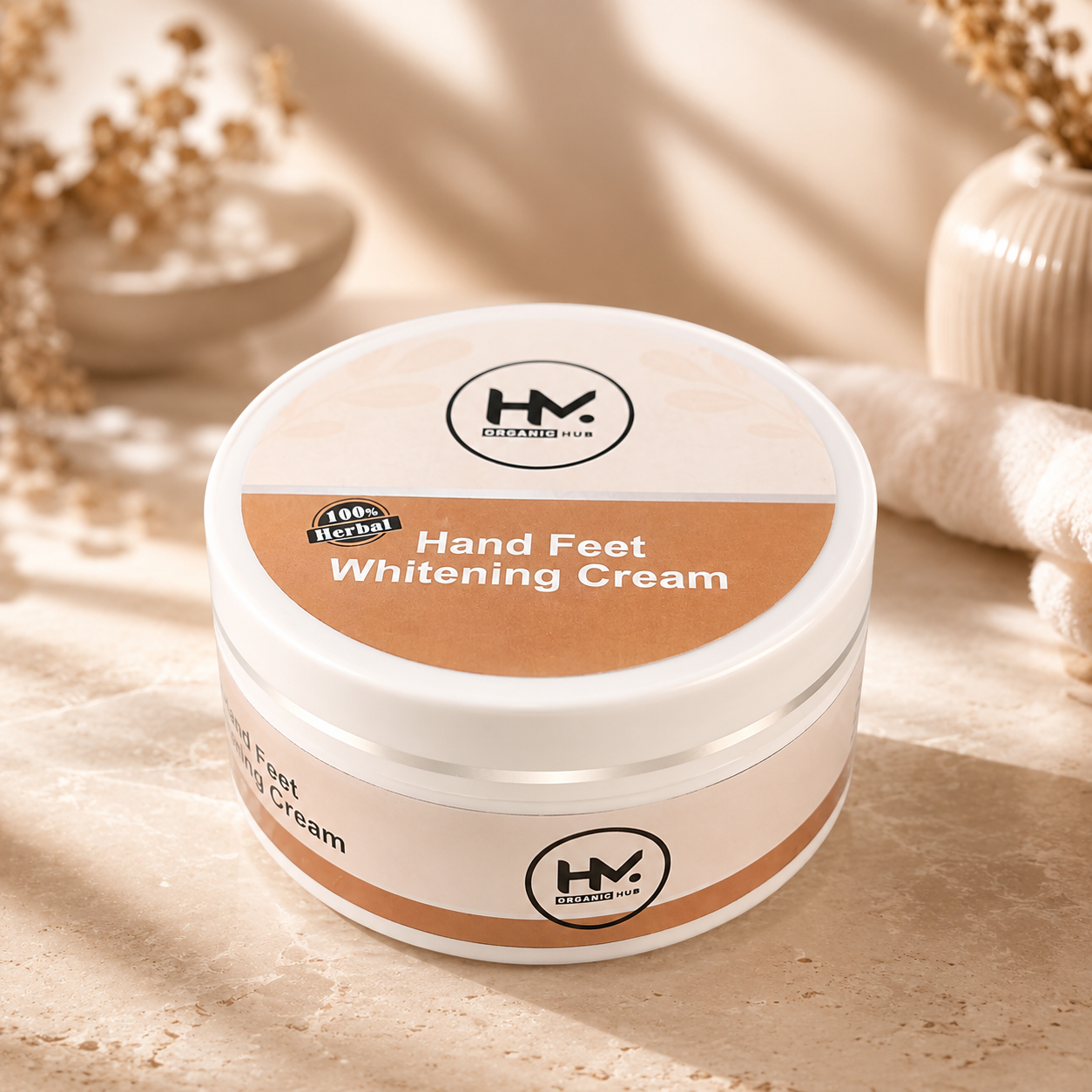 Hand & Feet Whitening & Brightening Cream for Dark Skin (75ML)