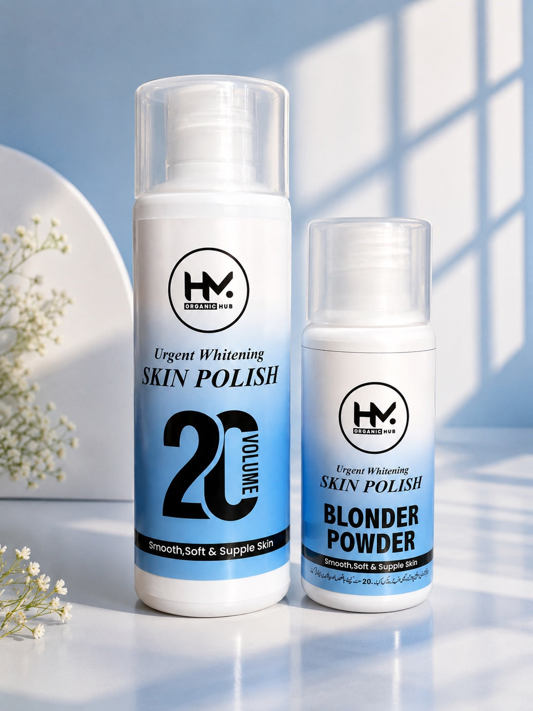Skin Polish Volume 20 & Blonde Powder | Herbal Skin Care Formula